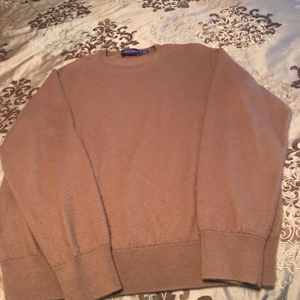 Cashmere sweater, Ralf Lauren, plush & luxurious!
